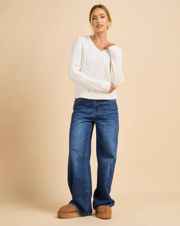 Bristol V Neck Knit Jumper