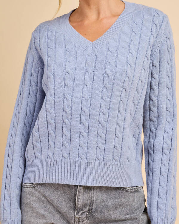 Bristol V Neck Knit Jumper