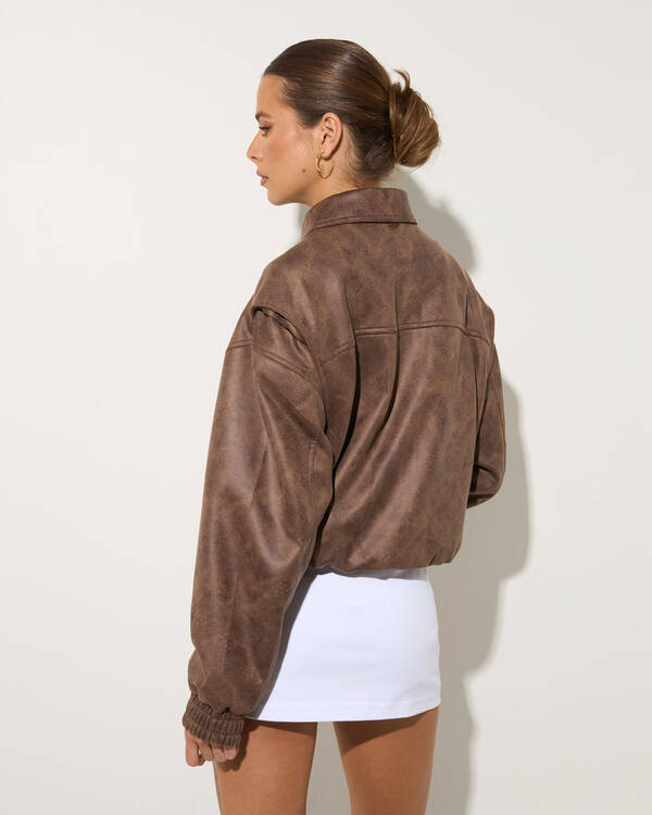 Sedona Faux Leather Jacket