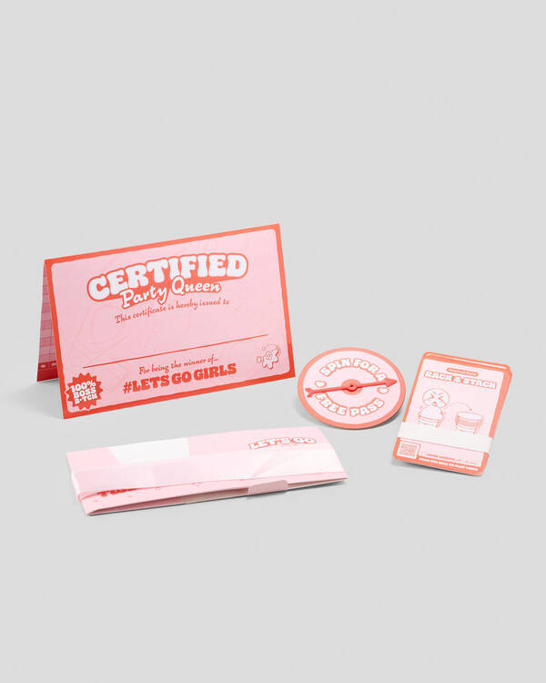 Let's Go Girls Games Party Pack