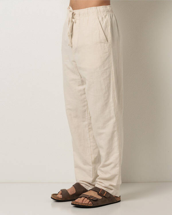 Leisurely Linen Blend Pants
