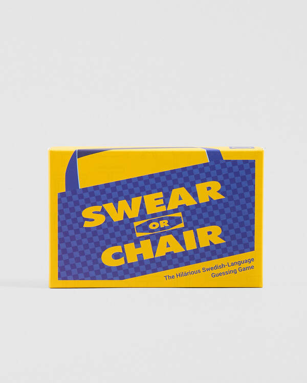 Swear or Chair?