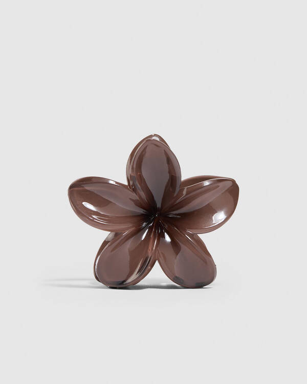 Frangipani Hair Claw Clip