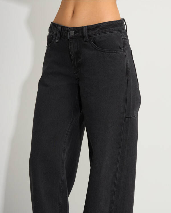 Hunter Low Rise Wide Jeans