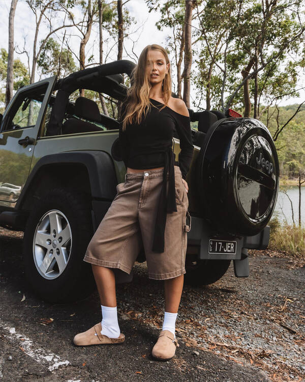 Donna Off Shoulder Knit Top