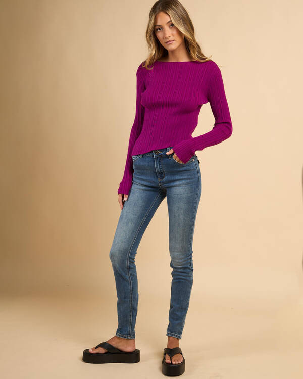 Aaliyah Rib Knit Top