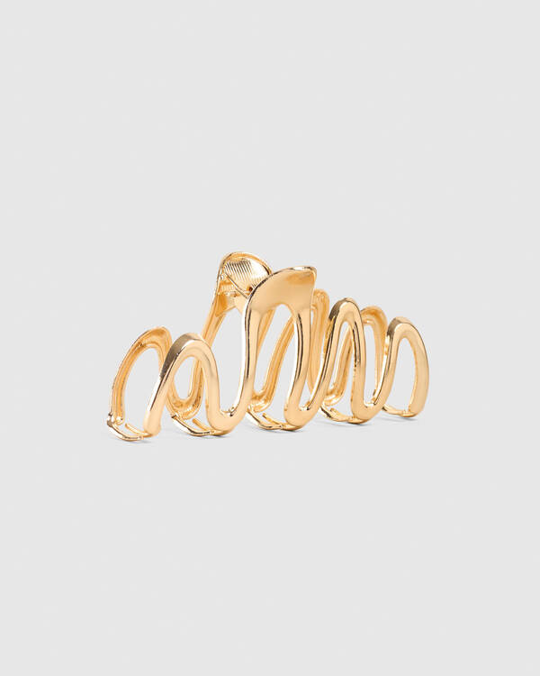 Squiggle Hair Claw Clip