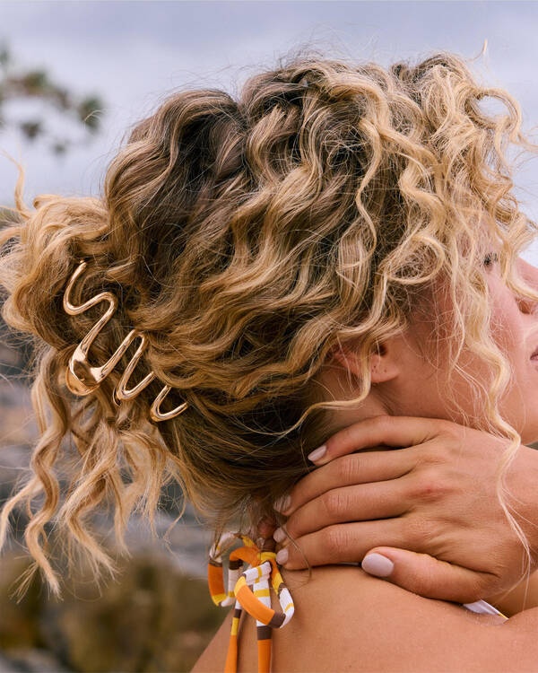 Squiggle Hair Claw Clip