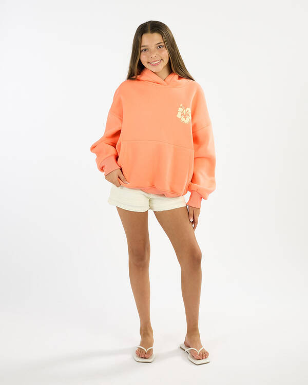 Girls’ Hibiscus Hoodie