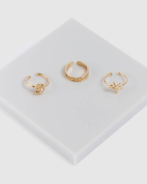 Spiral Toe Ring Pack