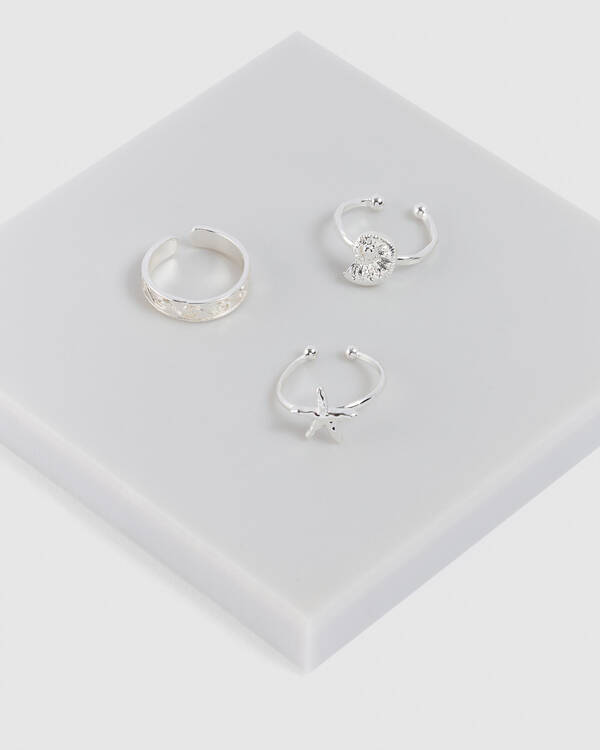 Spiral Toe Ring Pack