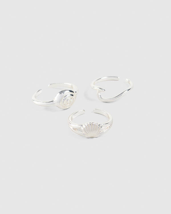 Swirl Toe Ring Pack