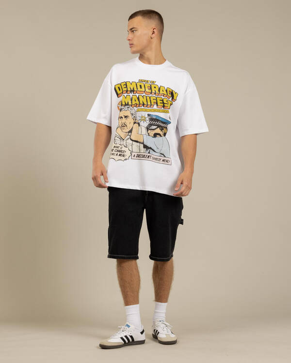 This Is Democracy Manifest Oversized T-Shirt