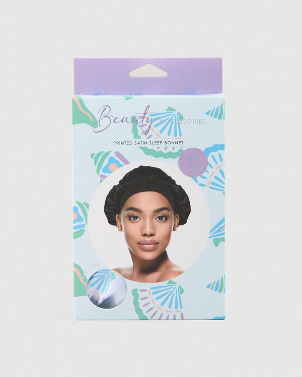 Seashell Satin Bonnet