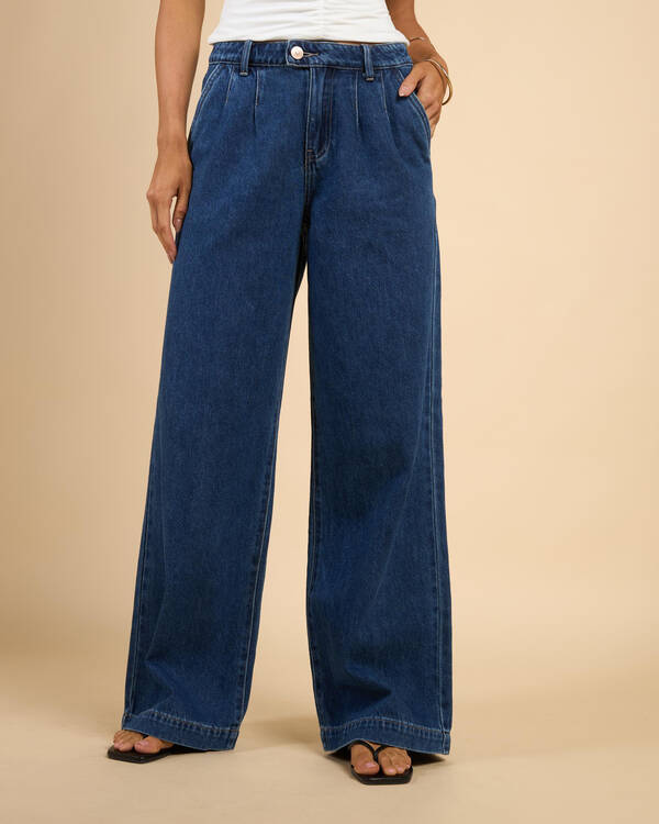 Lady Di Pleated Jeans