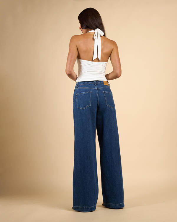 Lady Di Pleated Jeans