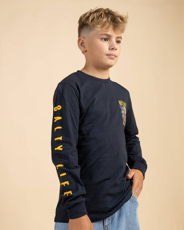 Snap Long Sleeve T-Shirt