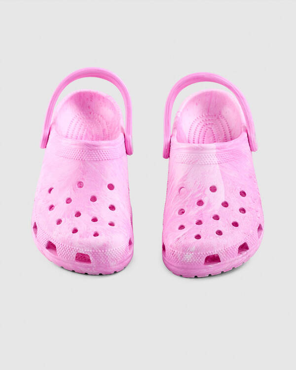 Classic Watercolor Marbled Clogs