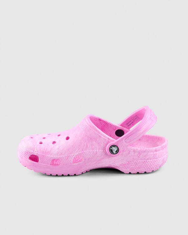 Classic Watercolor Marbled Clogs