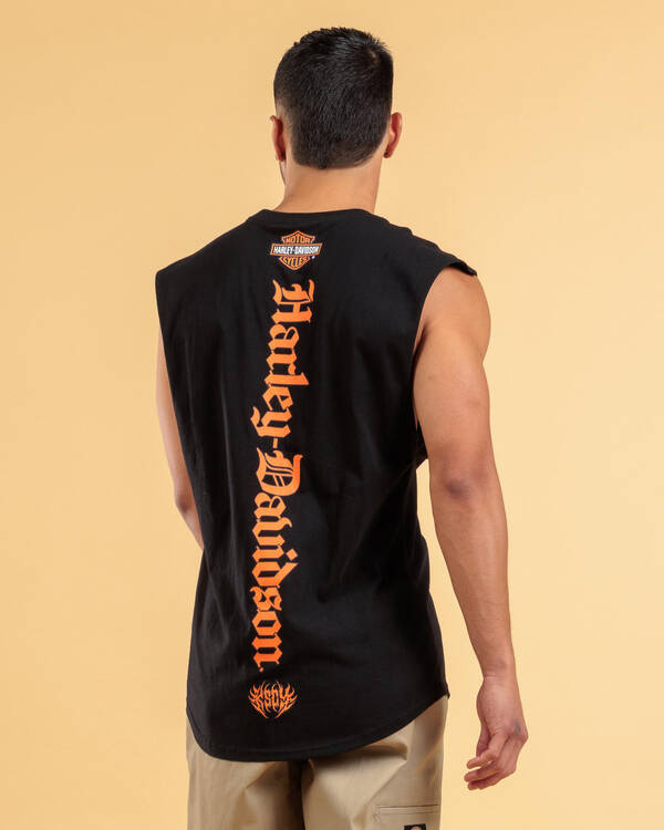 Harley-Davidson Chapter Dual Curve Muscle Tank
