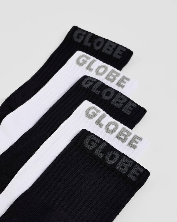 Black and White Crew Socks