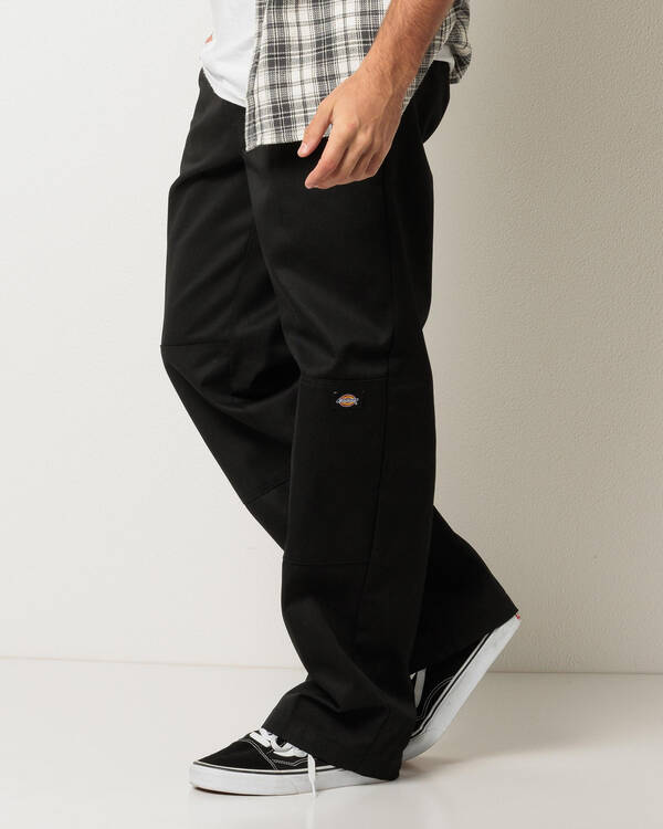 Loose Fit Double Knee Pants