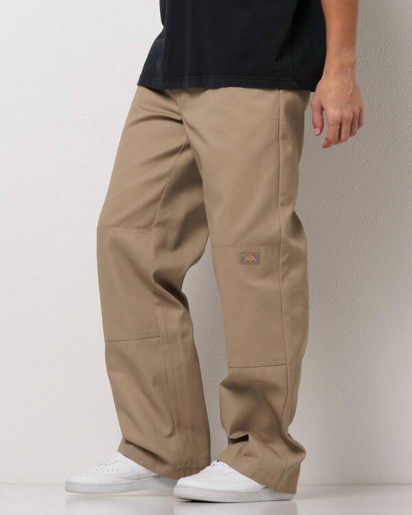 Loose Fit Double Knee Pants