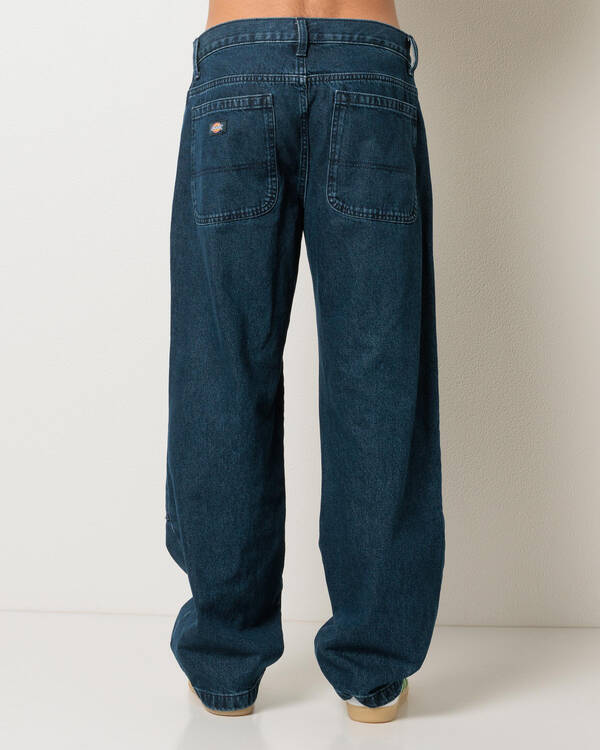 Double Knee Denim Pants