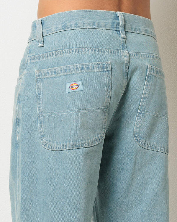 Double Knee Denim Pants
