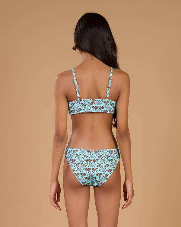 Palmette Bandeau Bikini Set