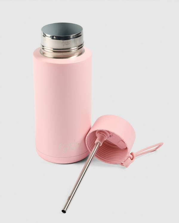 34oz Reusable Bottle with Straw Lid