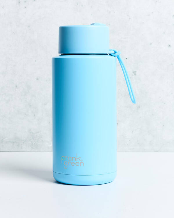 34oz Reusable Bottle with Straw Lid