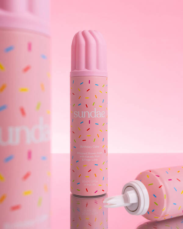Birthday Cake Whipped Shower Foam 265ml