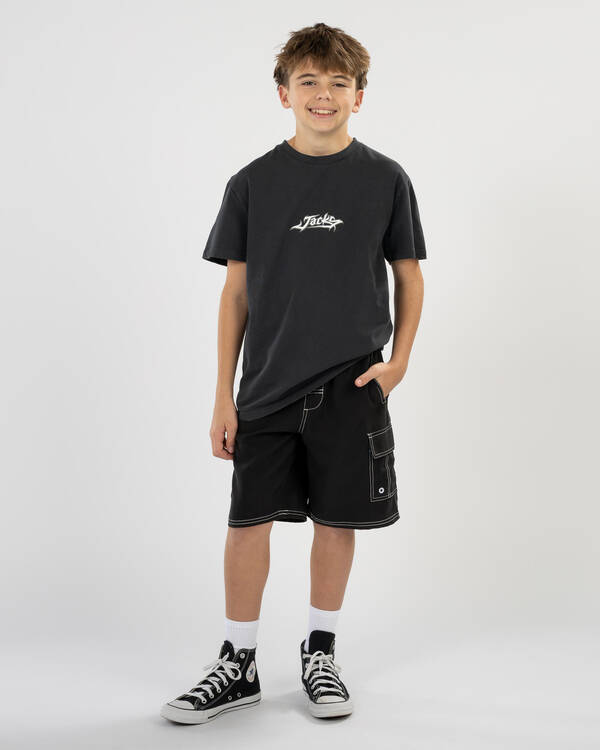 Retrieve Elastic Waist Shorts