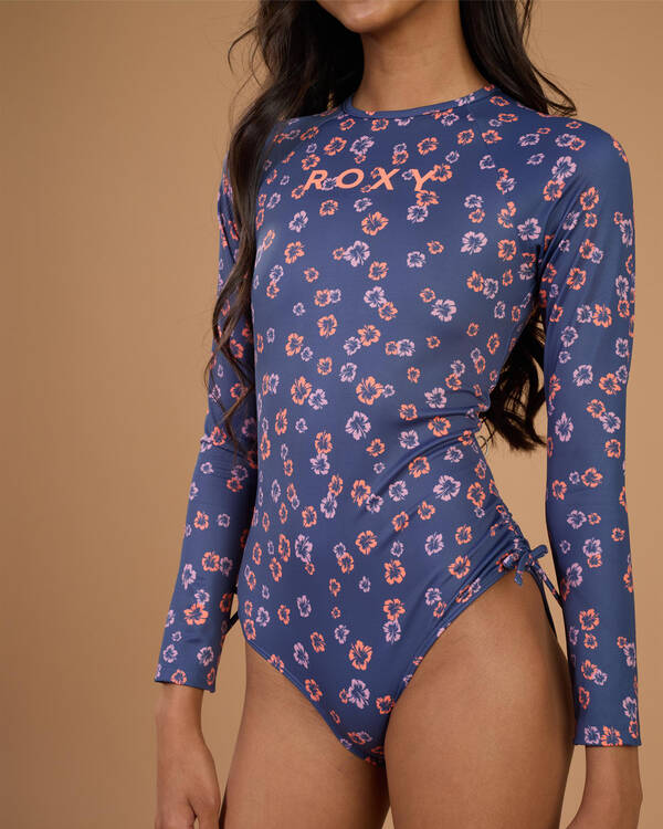 Cute Ditsy Long Sleeve Surfsuit
