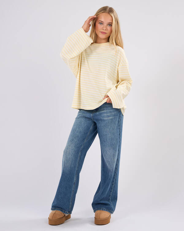Janet Stripe Longsleeve Top