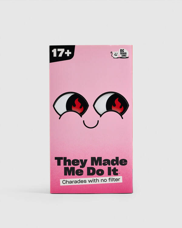 They Made Me Do It Card Game