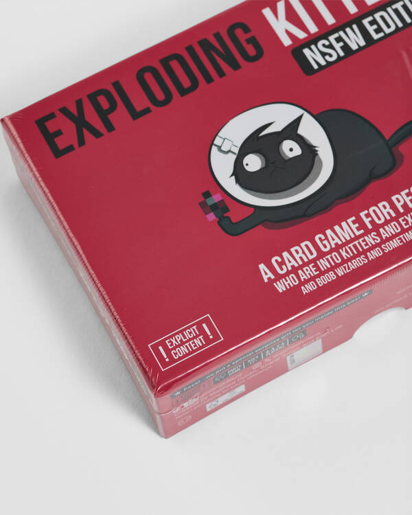 Exploding Kittens NSFW Edition Card Game