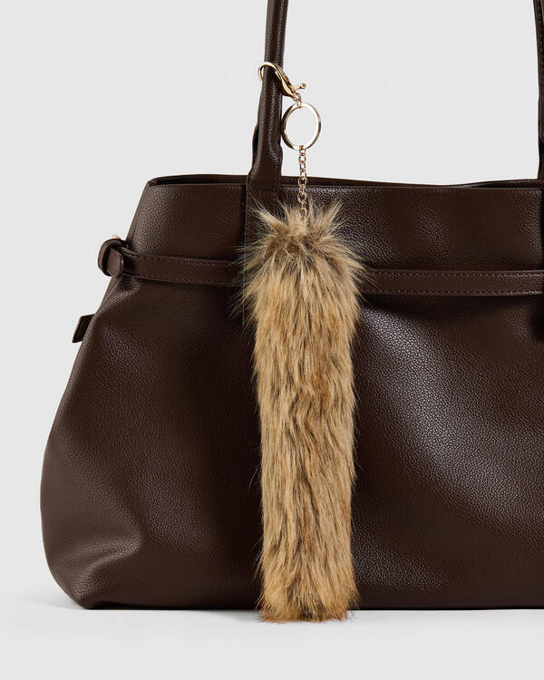 Faux Fur Tail Bag Charm
