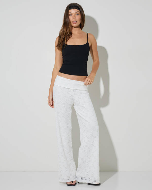 Evie French Lace Pants