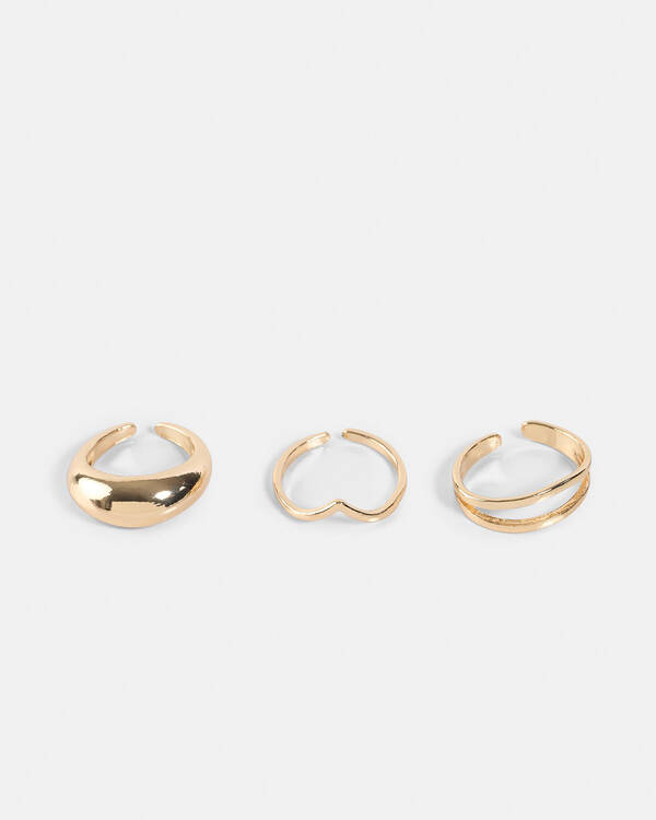 Chunky Toe Ring Pack