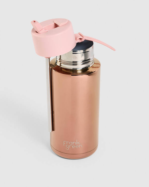 34oz Reusable Bottle with Straw Lid