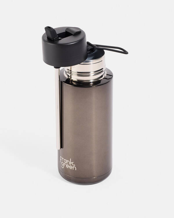 34 OZ Reusable Bottle With Straw Lid