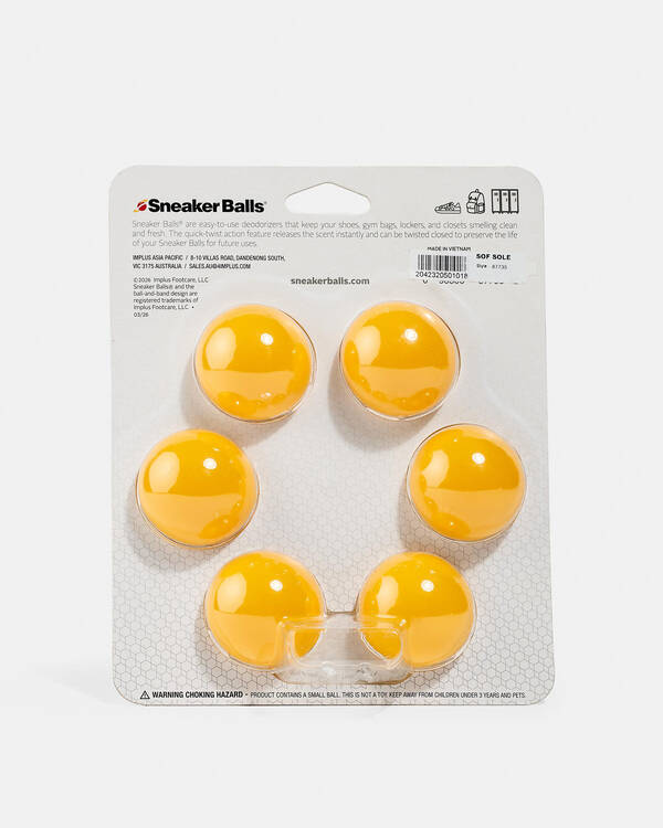 Emoji Sneaker Balls 6 Pack