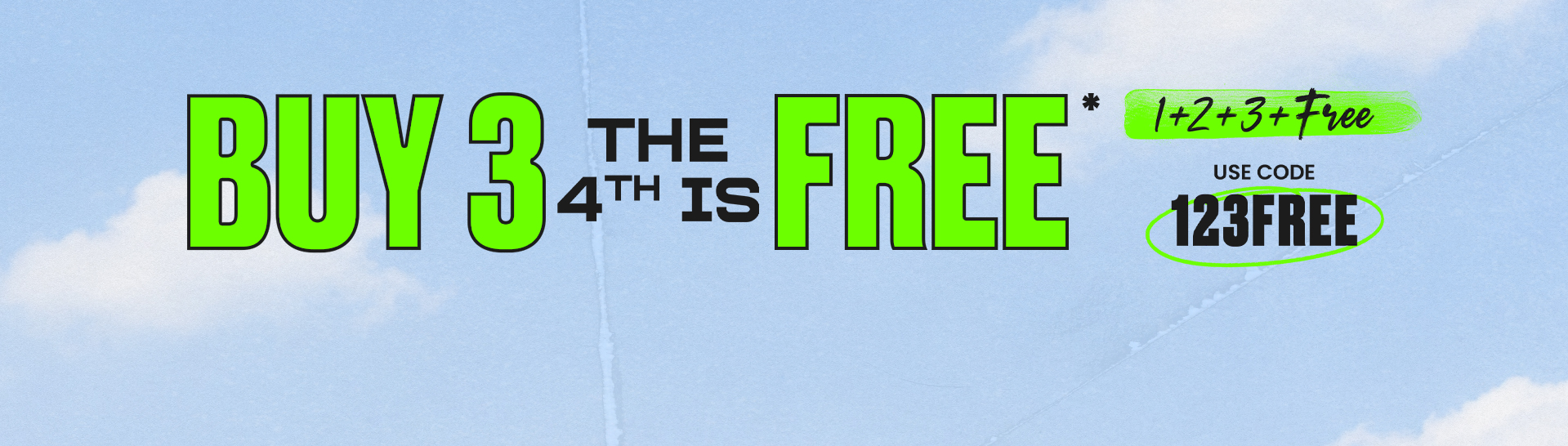 BUY3GET1 Offer On Now!