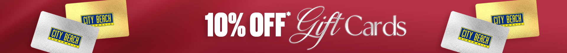 10 Percent Off Gift Cards