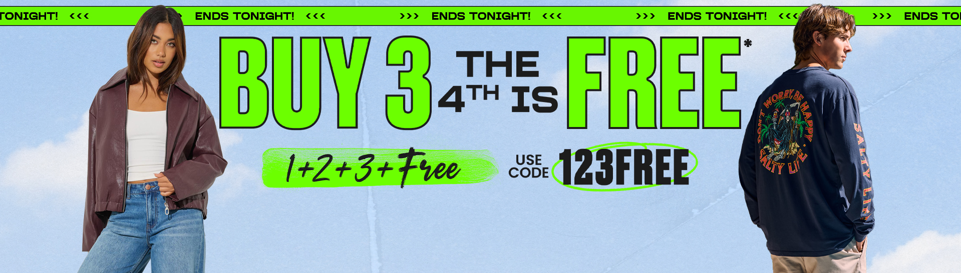 BUY3GET1 Offer On Now!