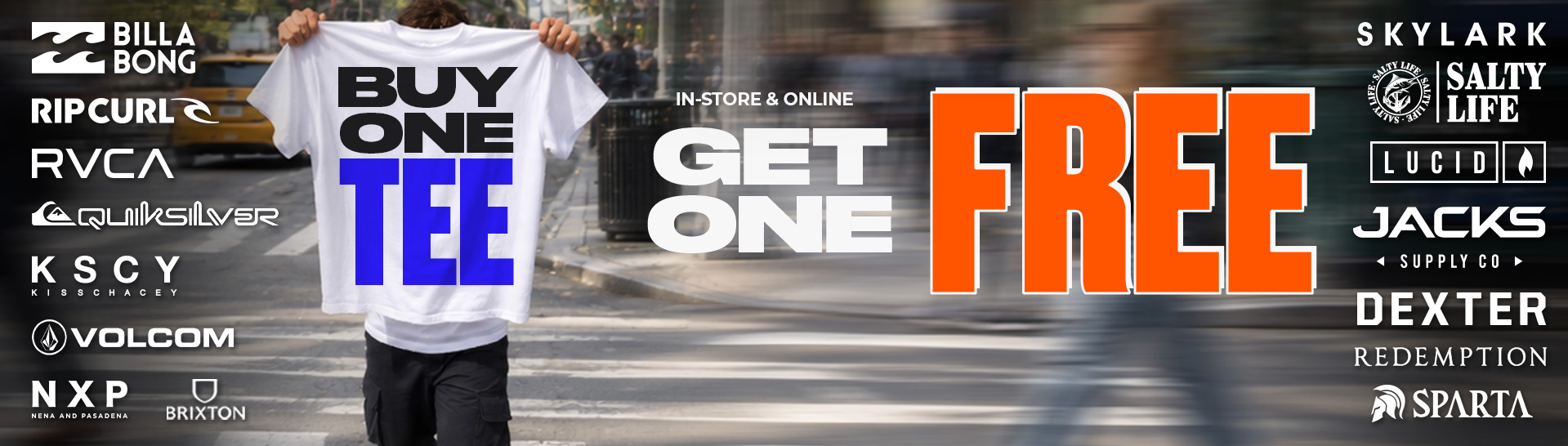 Buy One Tee Get One Free