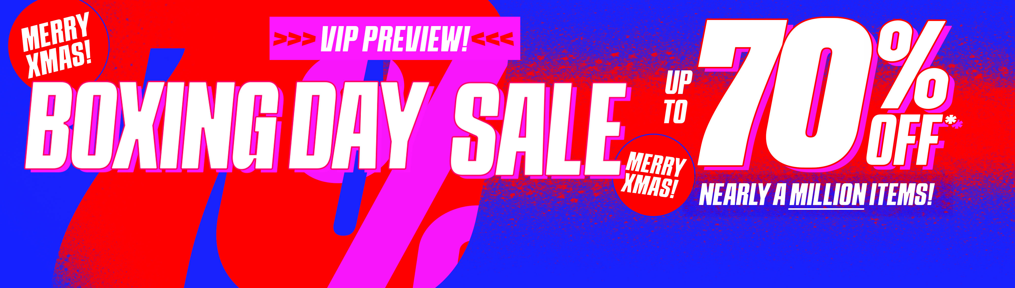 BOXING DAY VIP PREVIEW