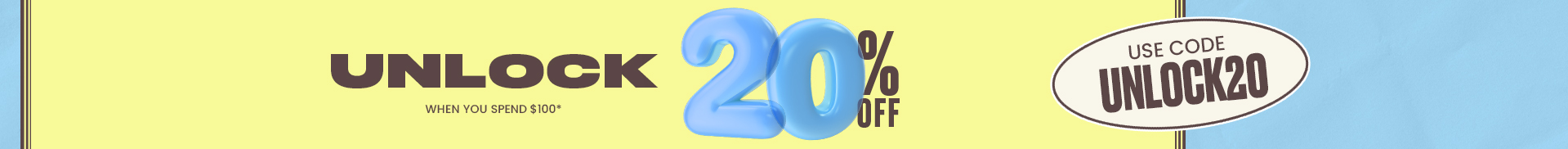 Shop Womens UNLOCK20